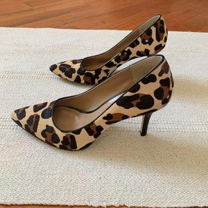 BCBG Leopard Print Heels 6.5
